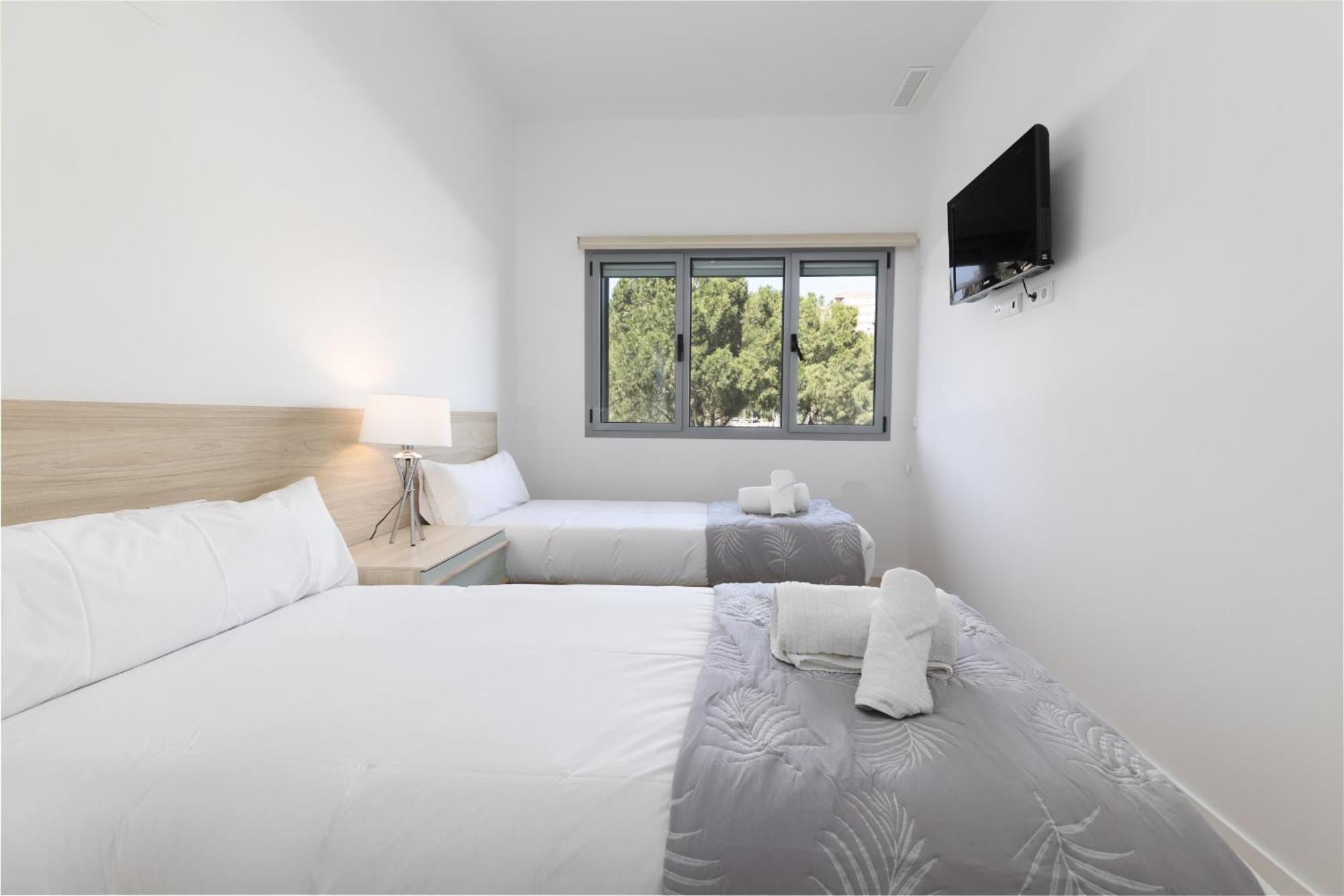 Apartup Turia River Park Valencia Bagian luar foto